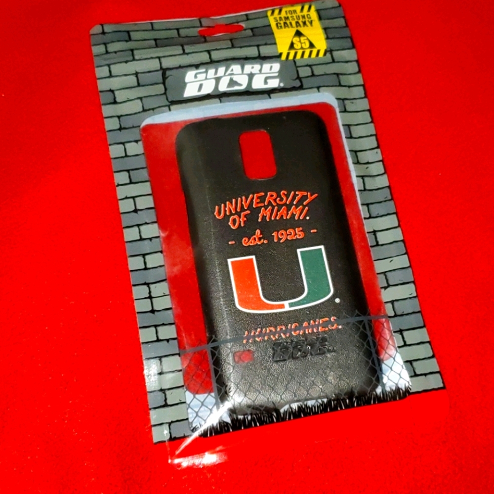 Guard Dog Miami Hurricanes Galaxy s5 phone case